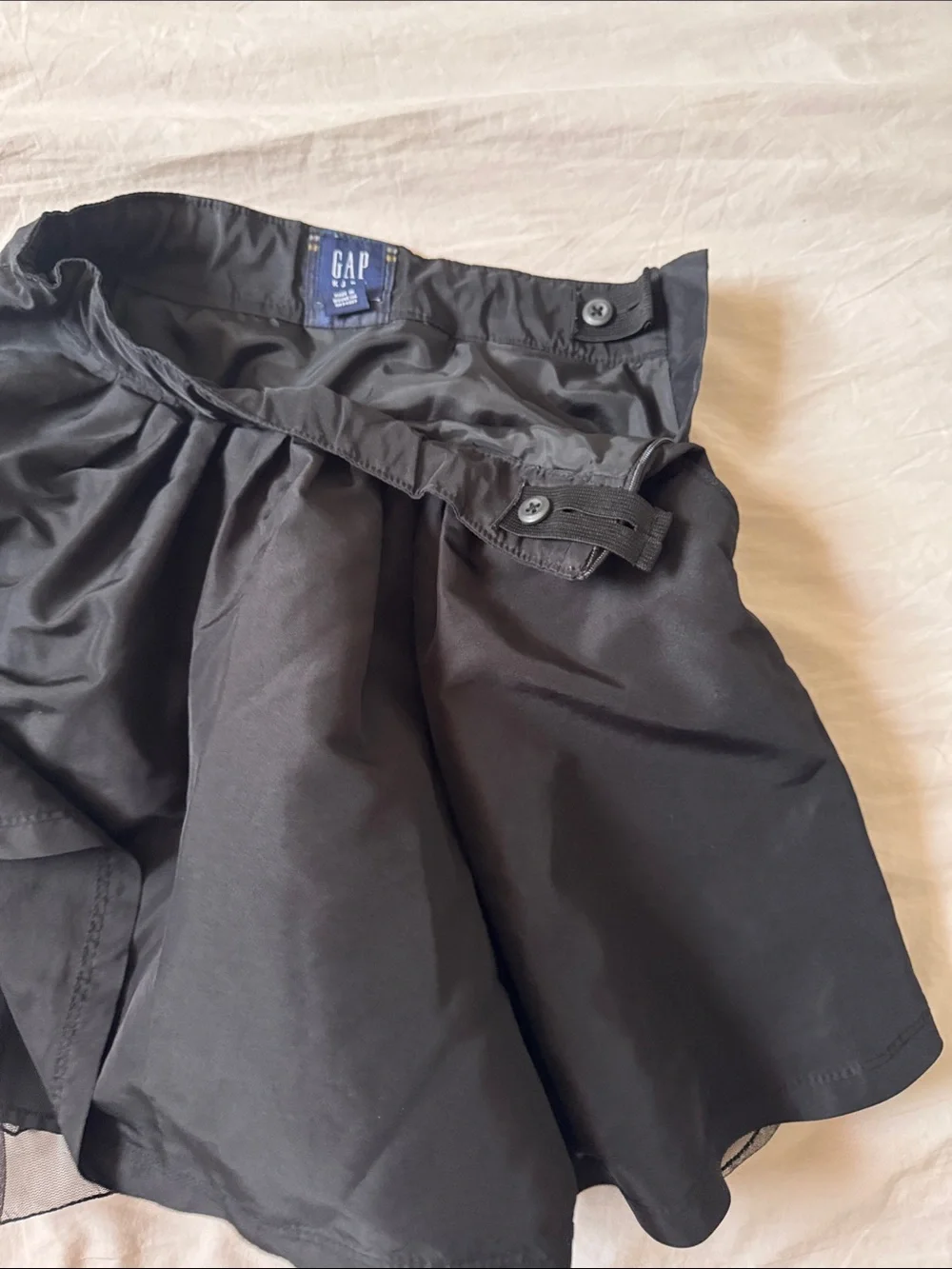 GAP Black Circle Skirt with Soft Full Flare